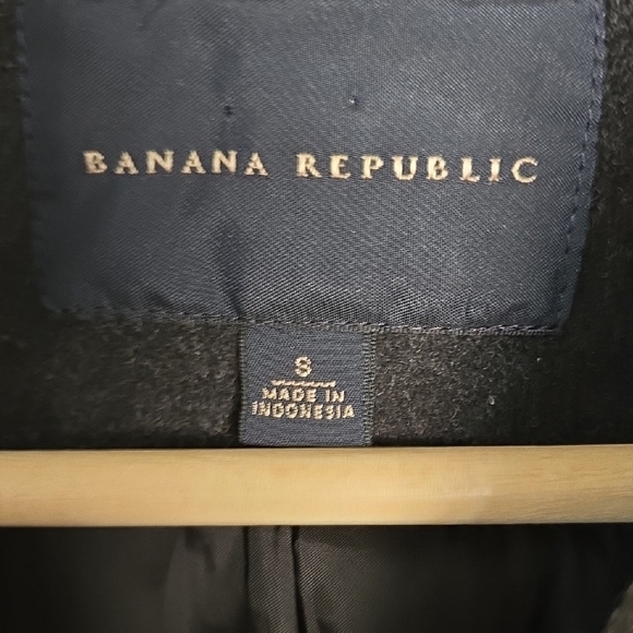 Banana Republic Charcoal Military Jacket - Men's Size S - Picture 2 of 13